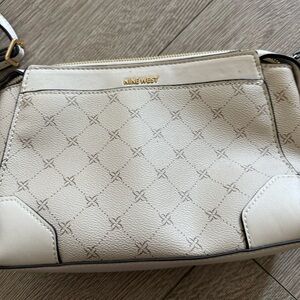 Nine West Cream Crossbody Bag